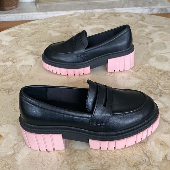 Call It Spring PARISS Platform Heel Loafers Vegan - Picture 6 of 16